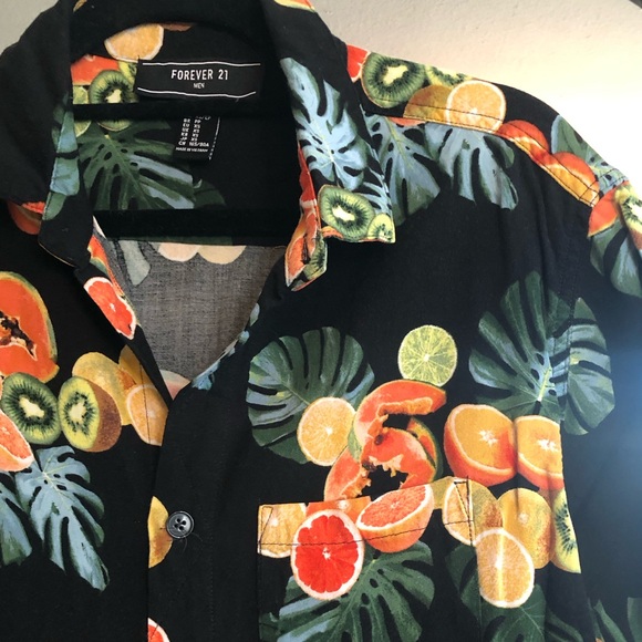 Fruit Hawaiian Vacation Tropical Shirt - Picture 3 of 3